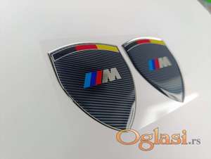 BMW M stikeri za auto carbon